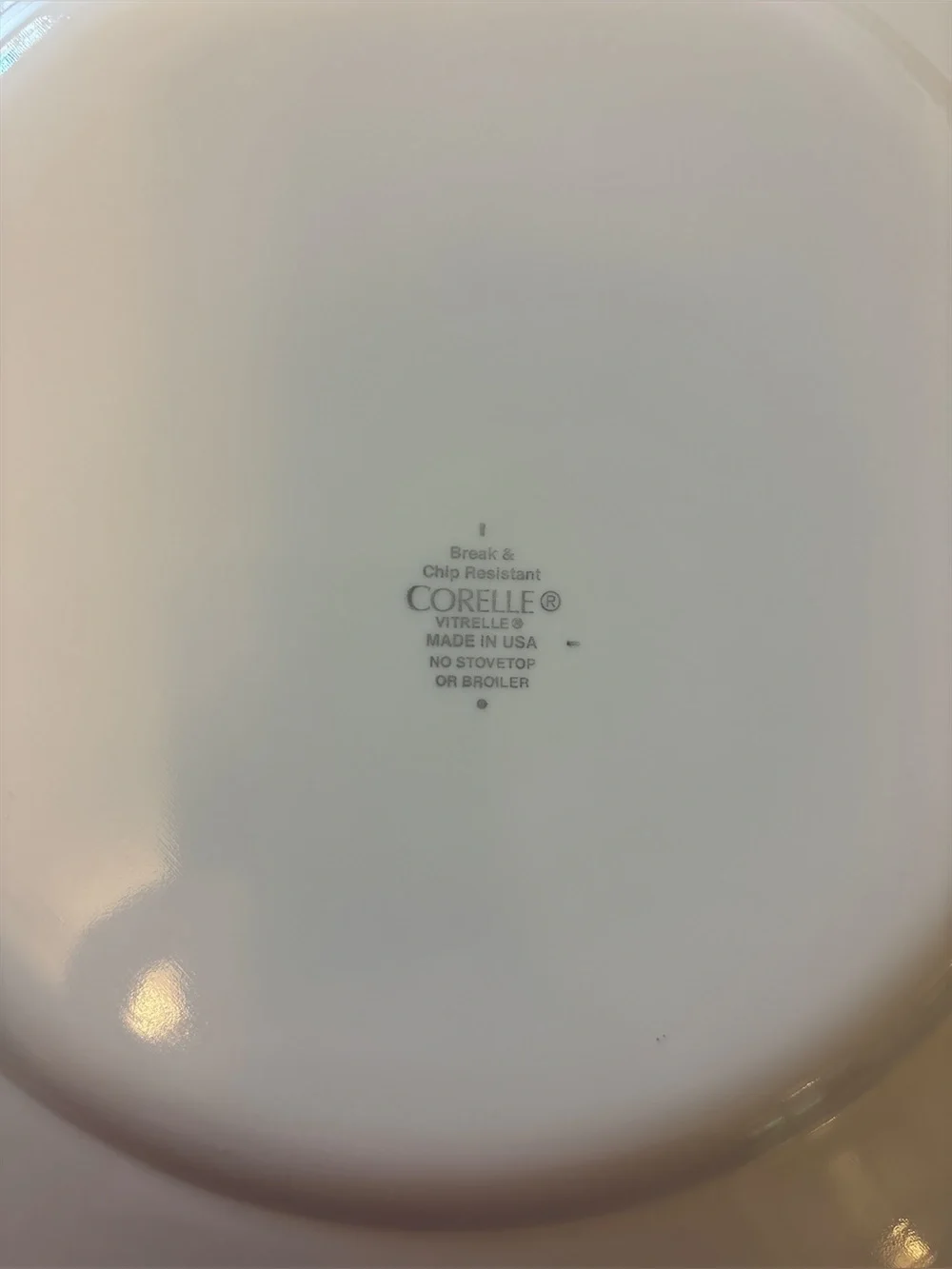 CORELLE CHEERFUL FLURRY 10.75